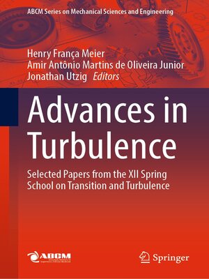 cover image of Advances in Turbulence